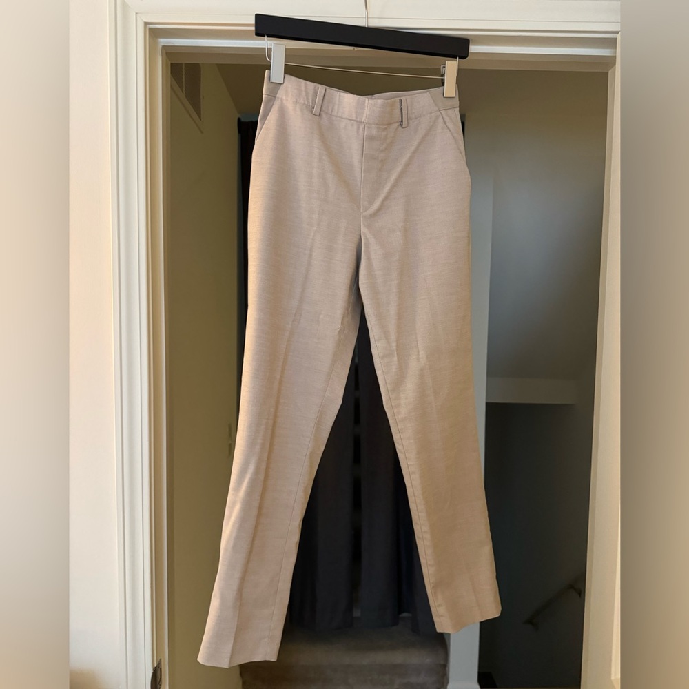 Uniqlo Smart Ankle Pants (Pull On) in Beige